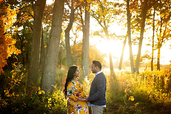 Chicago Fall MaternityPhotographer Alina Renert - Bijal-76 copy