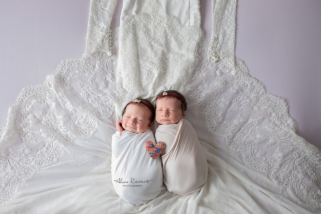 Sentimental-Newborn-Photography-Incorporating-Wedding-Dress-and-Heirloom-Ring