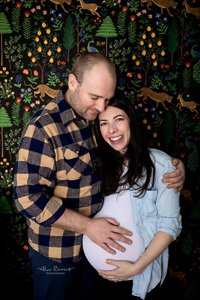 In-Home-Lifestyle-Maternity-Session-Chicago Photographer Alina Renert 