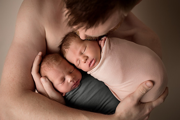 Twin Newborn Session - Chicago Newborn Photographer, Alina Renert Photography