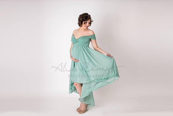 Pregnancy Studio Session Chicago Photographer - Alina Renert - Natasha_-5