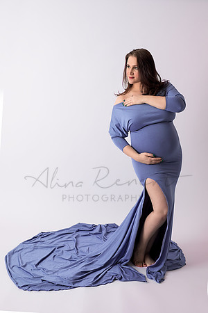 Alina Renert Photography - Self Portrait 24 wks-11