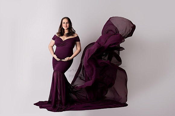 Alina Renert Photography - Self Portrait 24 wks-7