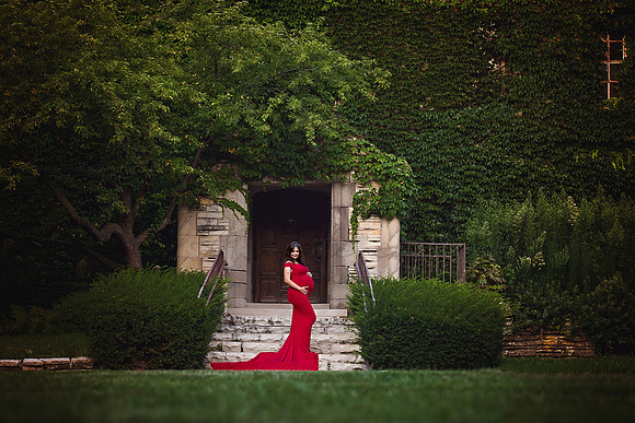 Chicago Outdoor Maternity Session - Niala - Alina Renert Photography-38