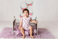 Chicago Studio Baby Cake Smash Photographer Alina Renert - Madeline-83 copy