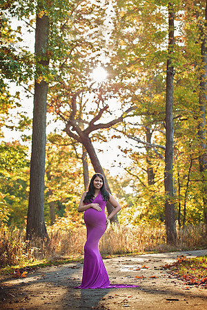Chicago Outdoor Maternity Photographer - Alina Renert Photography
