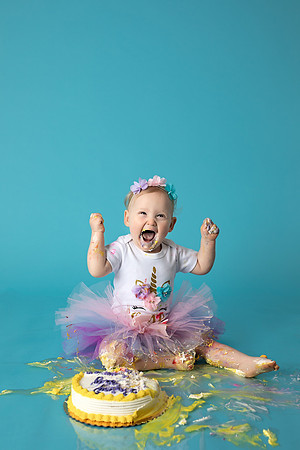 Chicago Cake Smash Photographer Alina Renert - Eleanor-116
