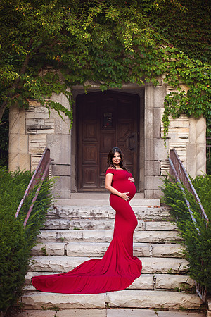 Chicago Outdoor Maternity Session - Alina Renert Photography